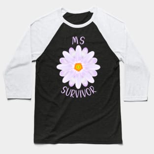 MS Survivor Baseball T-Shirt